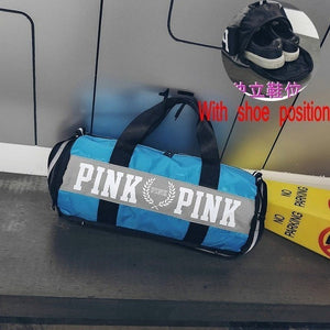 2019 New Cheap Sequins Black Gym Bag Women Shoe Compartment Waterproof Sport Bags For Fitness Training Yoga Bolsa Sac De Sport