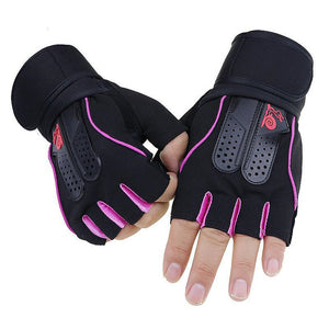 1 Pair Half Finger Weight Lifting Gloves Men Women Weightlifting Fitness Non-Slip Sport Gloves For Dumbbells Gym Training Gloves