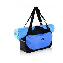 Load image into Gallery viewer, Multi-functional Waterproof Clothes Backpack Yoga Mat Bag Women&#39;s Pilates Fitness Shoulder Bag Gym Sports Case Bag (Without Mat)