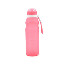 Load image into Gallery viewer, Food Level Silica Gel Solid Cup Foldable Travel Outdoors Plastic Water Bottle Action Cup 400ml Gift Water Drink My Gym Bottle