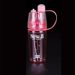 Creative Spray Sports Water Bottle Professional Sports Bottle for Outdoor Sports Gym  rociar agua deportes