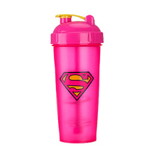 Load image into Gallery viewer, 600ML Super Heroes Shaker Bottle With Whisk Ball Sports Gym Whey Protein Powder Mixing Bottle Fitness Water Bottle BPA Free