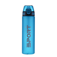 Load image into Gallery viewer, New sports bottle 500ML fitness bottle outdoor travel portable leak-proof plastic cup space cup beverage bottle BPA Free