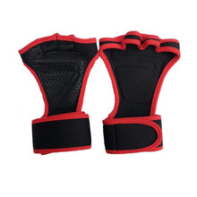 Load image into Gallery viewer, Fitness Sports Weightlifting Gloves Silicone Anti-slip Workout Half Finger Gloves Crossfit Gymnastics Grips Hand Palm Protection