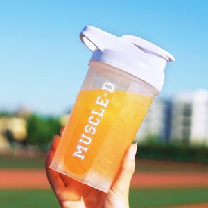 600ml Sports Fitness Water Bottle BPA Free Tritan Plastic Water Cup Protein Shaker Portable Leak Proof Outdoor Travel Bottles