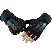 Load image into Gallery viewer, Gym Body Building Training Sports WeightLifting Gloves For Men And Women Fitness Exercise Half Finger Gloves