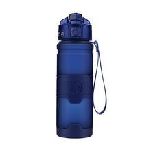 Load image into Gallery viewer, ZORRI Drak Blue Sports Water Bottle Best Reusable Protein Shaker Bpa Free Water Bottle Hiking Cycling Gym Bottle botella de agua